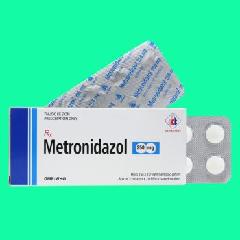 Thuốc Metronidazol 250mg Domesco có tác dụng điều trị nhiễm khuẩn nặng do vi khuẩn kỵ khí