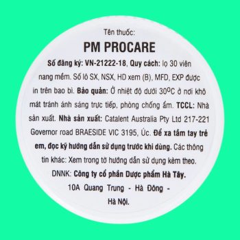 PM Procare Catalent