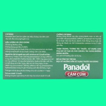 Panadol Cảm Cúm