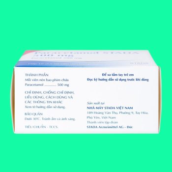 Paracetamol Stada 500mg