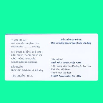 Paracetamol Stada 500mg