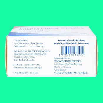 Paracetamol Stada 500mg