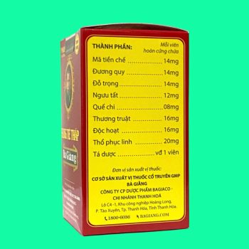 Phong Tê Thấp Bà Giằng