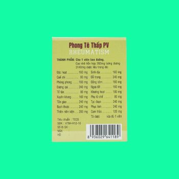 Phong Tê Thấp PV