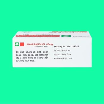 Propranolol 40mg TV.Pharm