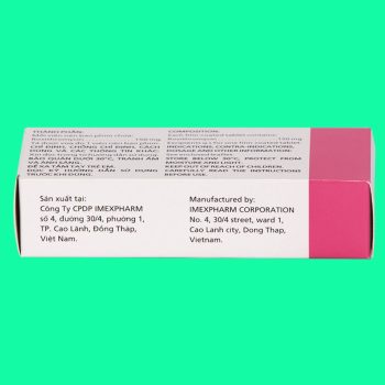 Thuốc Roxithromycin 150mg Imexpharm có tác dụng điều trị bạch hầu, ho gà giai đoạn sớm