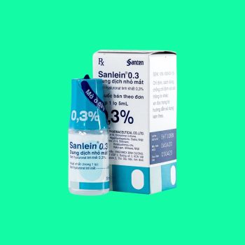 Thuốc nhỏ mắt Sanlein 0.3%