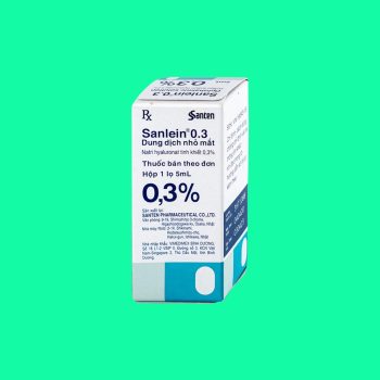 Thuốc nhỏ mắt Sanlein 0.3%