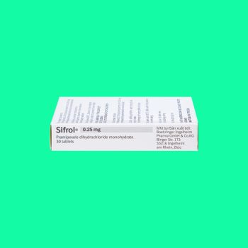 Sifrol 0.25mg