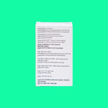 Sifrol 0.25mg
