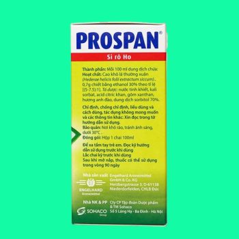 Siro ho Prospan Engelhard