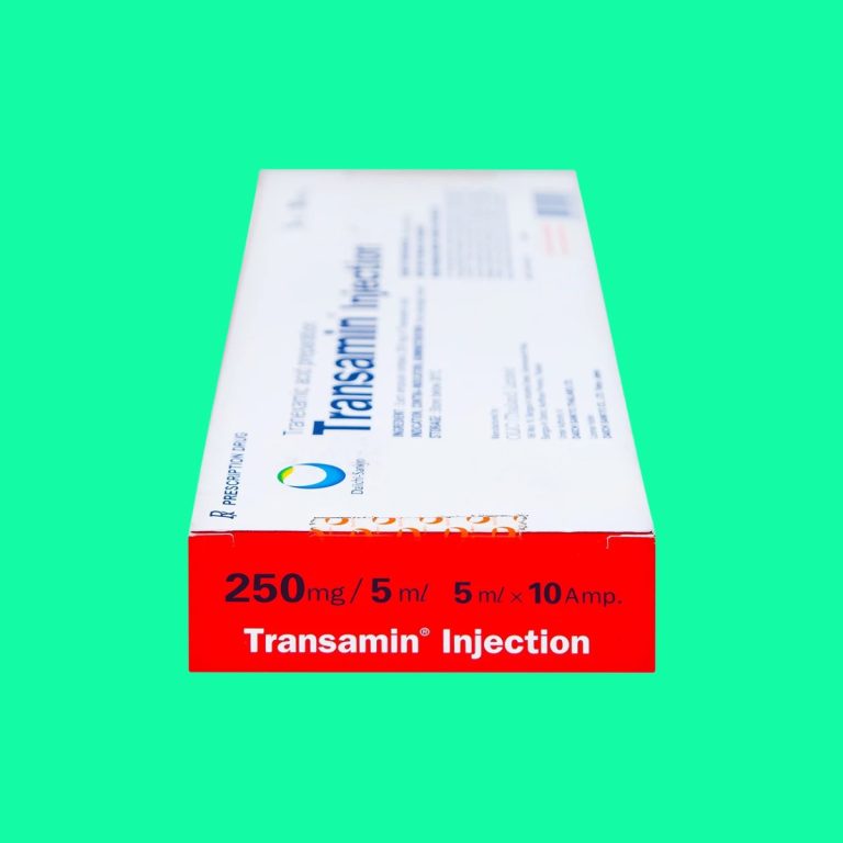 Transamine Inj Thuốc Transamin Injection 250mg/5ml chỉ định trong chảy máu cấp tính