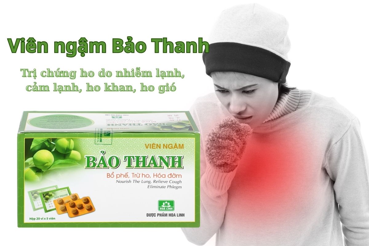 Viên ngậm Bảo Thanh 11 Viên ngậm Bảo Thanh