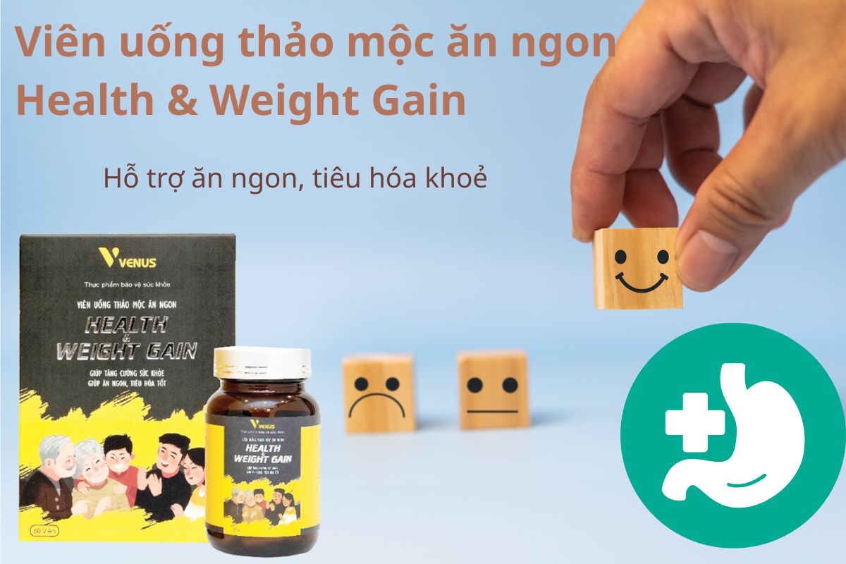 Viên uống thảo mộc ăn ngon Health & Weight Gain