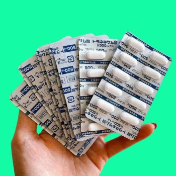 Viên uống trắng da trị nám Transamin