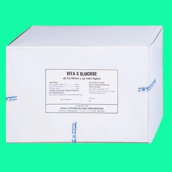 Viên ngậm Vita C Glucose Mekophar có tác dụng giúp tăng cường sức đề kháng