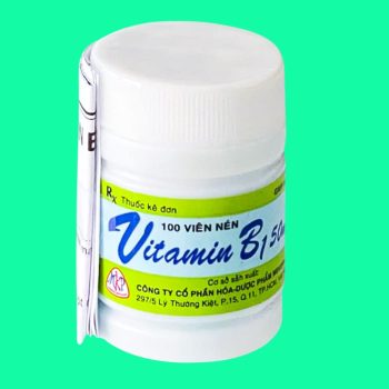 Thuốc Vitamin B1 Mekophar 50mg có tác dụng hỗ trợ điều trị bệnh tê phù