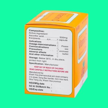 Vitamin C 500mg Khapharco