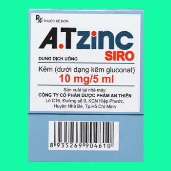 A.Tzinc Siro 10mg/5ml