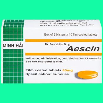 Aescin 40mg Minh Hải