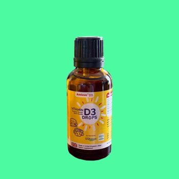 Amlove D3 Vitamin D3 Drops
