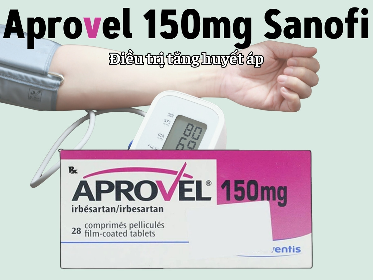 Aprovel 150mg Sanofi 9 Aprovel 150mg Sanofi điều trị tăng huyết áp