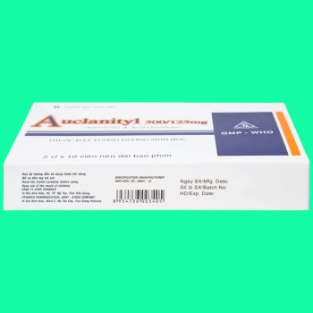 Auclanityl 500/125mg Tipharco