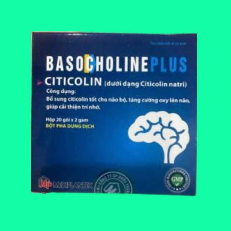 Basocholine plus bảo vệ và phục hồi tế bào thần kinh sau tổn thương