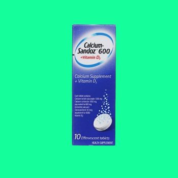 Calcium Sandoz 600 +Vitamin D3