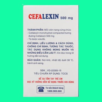 Cefalexin 500mg Domesco