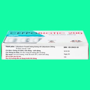 Cefpobiotic 200mg Medipharco