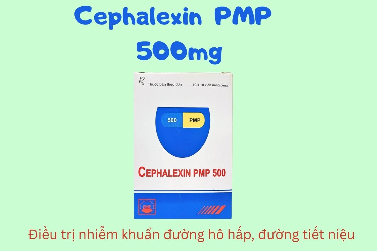 Cephalexin PMP 500mg 7 Cephalexin PMP 500mg