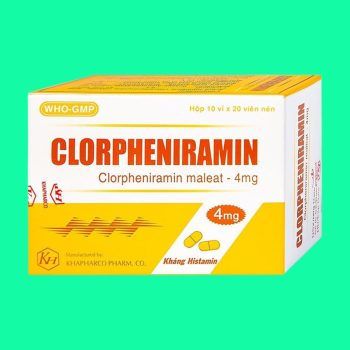 Clorpheniramin 4mg Khapharco