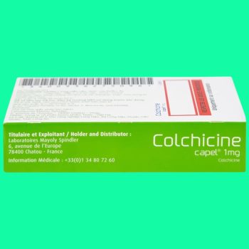 Colchicine Capel 1mg Mayoly Spindler