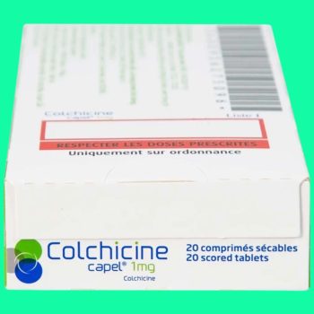 Colchicine Capel 1mg Mayoly Spindler