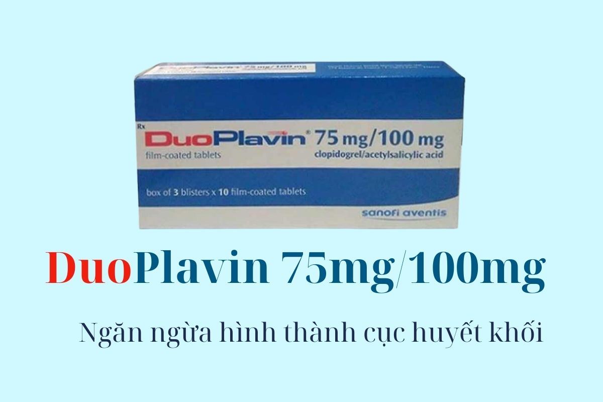 Duoplavin 75mg/100mg