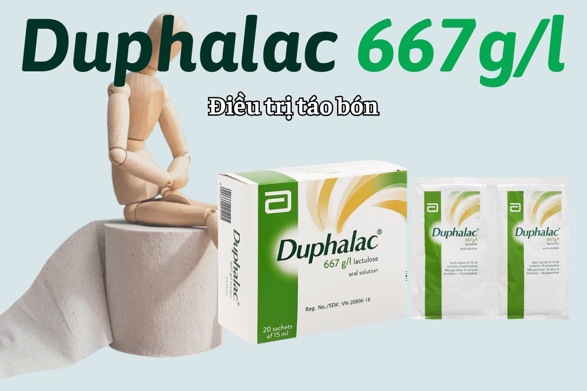 Duphalac 667g/l 7 Duphalac 667g/l điều trị táo bón