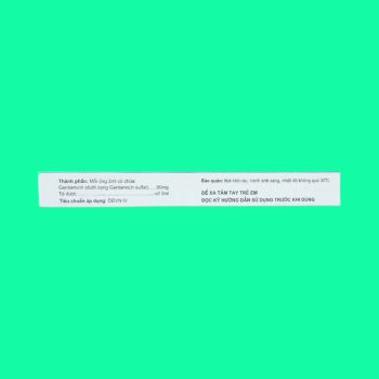 Gentamicin 80mg HDPharma