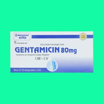 Gentamicin 80mg HDPharma