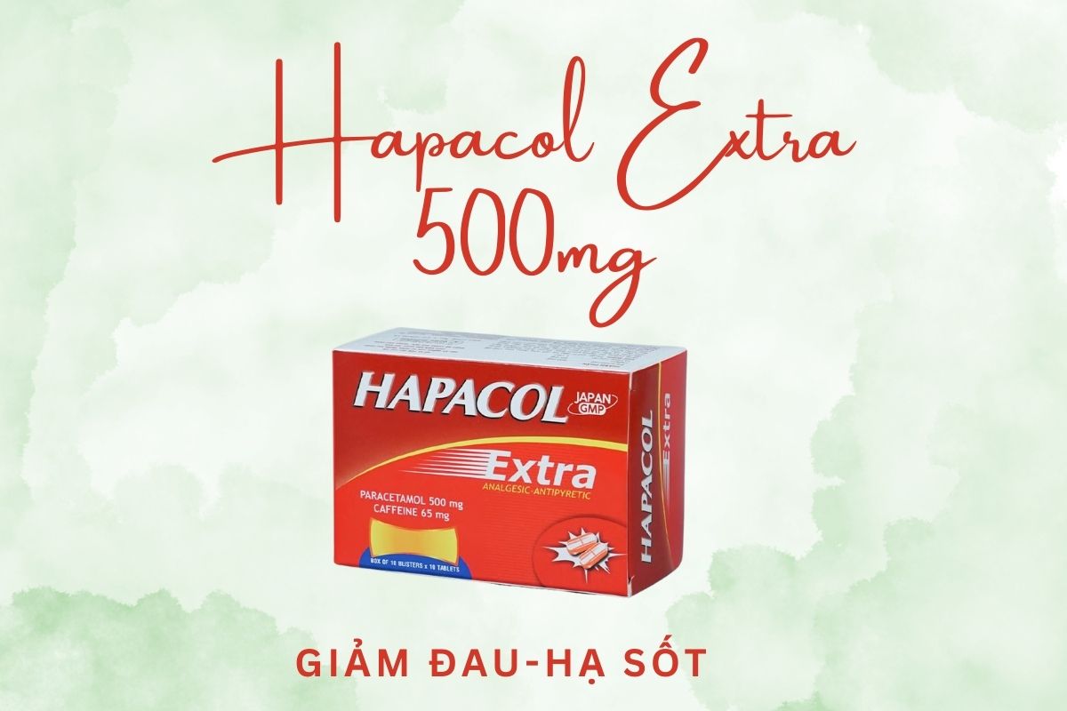 Hapacol Extra 500mg 9 Hapacol Extra 500mg