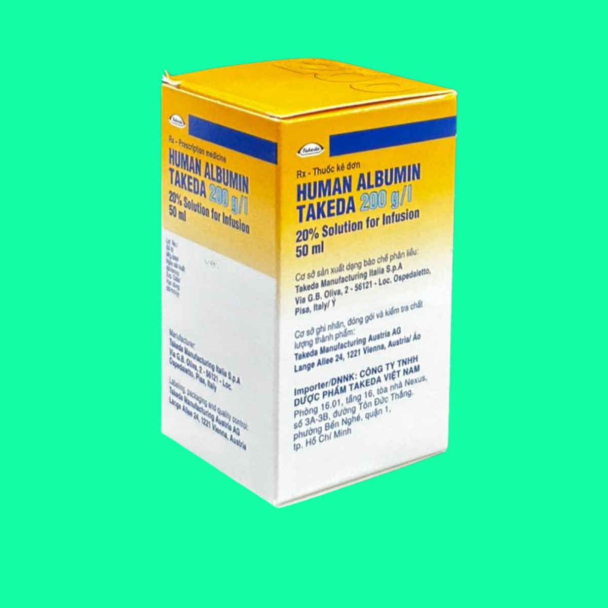 human-albumin-baxter-200g-l-1 Human Albumin Baxter 200G/L 20% 50ml