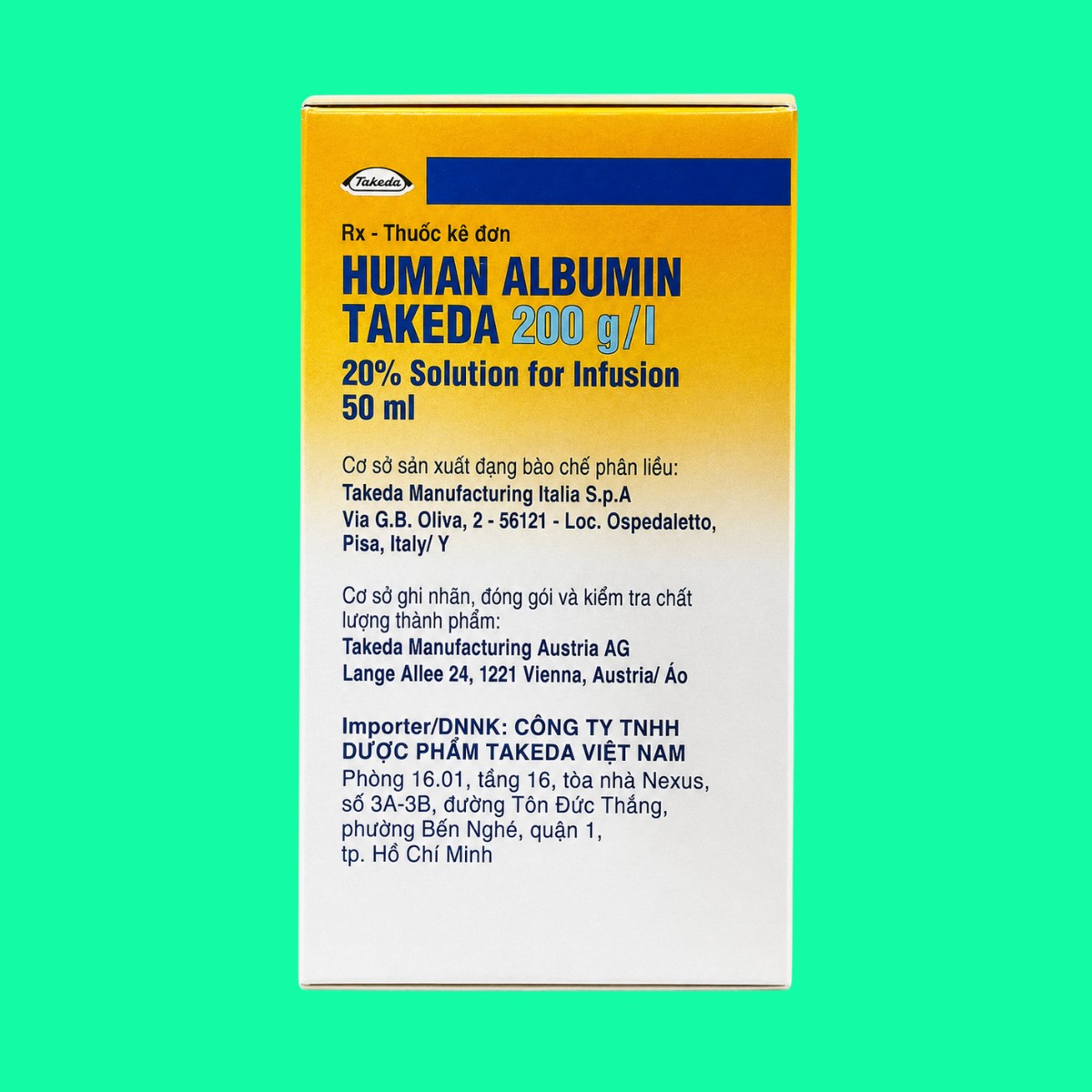 human-albumin-baxter-200g-l-3 Human Albumin Baxter 200G/L 20% 50ml