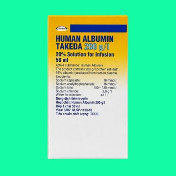 Human Albumin Baxter 200g/l 11 Human Albumin Baxter 200G/L 20% 50ml