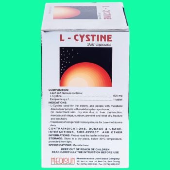 L-Cystine 500mg Medisun