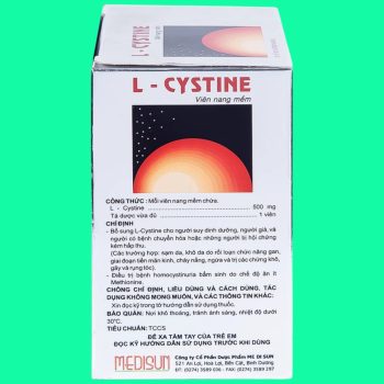L-Cystine 500mg Medisun