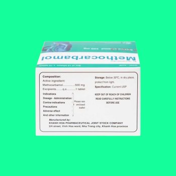 Methocarbamol 500mg Khapharco