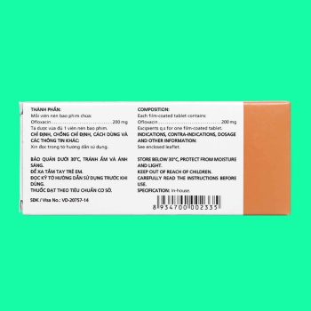 Ofloxacin 200mg Imexpharm