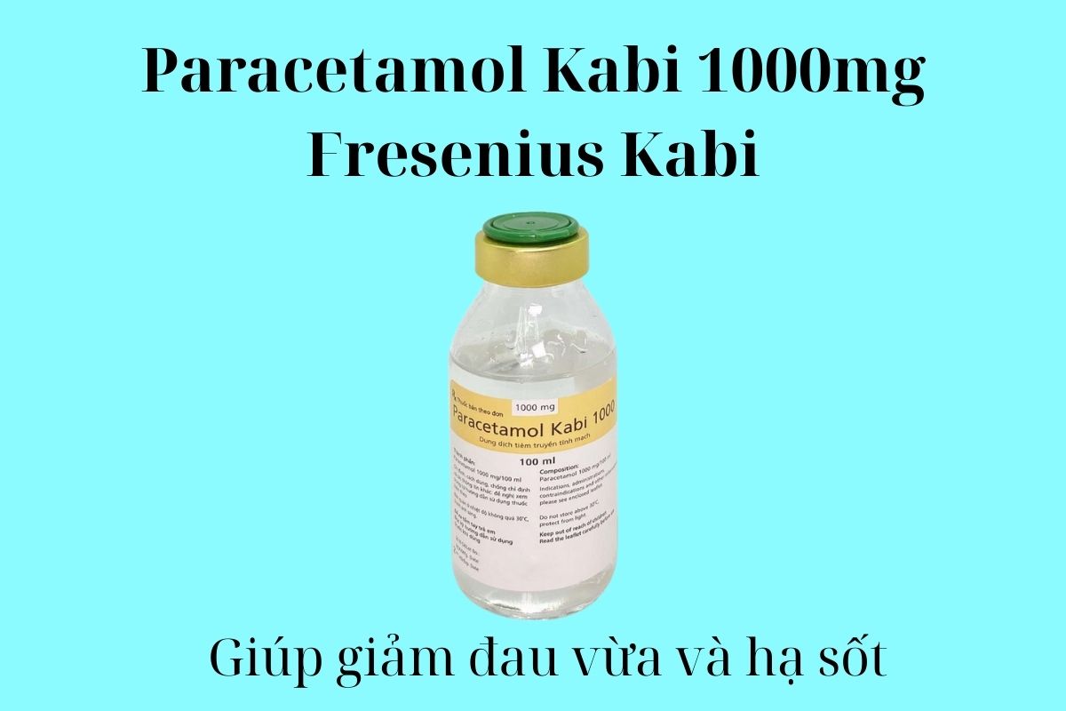Paracetamol Kabi 1000mg 7 Paracetamol Kabi 1000mg
