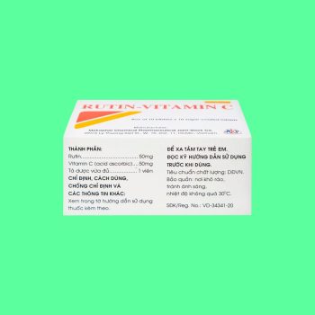 Rutin Vitamin C Mekophar