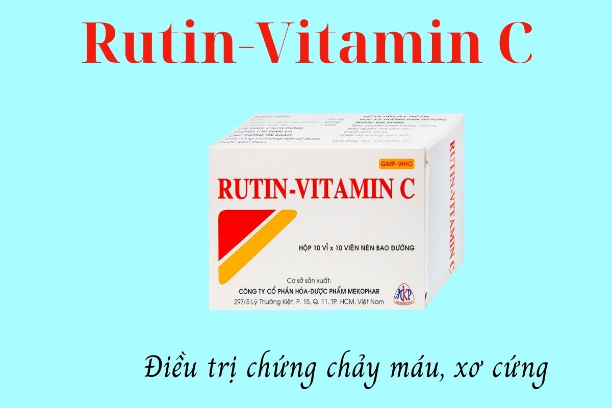 Rutin-Vitamin C Mekophar 11 Rutin-Vitamin C Mekophar